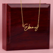 ShineOn Fulfillment Jewelry To My Badass Daughter Custom Name Necklace, Daughter Gift From Dad, Mom, Daughter Jewelry, With Message Card And Gift Box