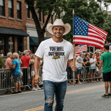 You Will Never Out-Work-Me - Teach Shirt