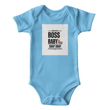 ShineOn Fulfillment Baby & Child Blue / 12M BOSS BABY/ WATCH THIS / SNAP SNAP BLACK LETTER