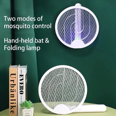 4348 WC VIP White 2 in 1 Foldable Electric Mosquito Killer Lamp