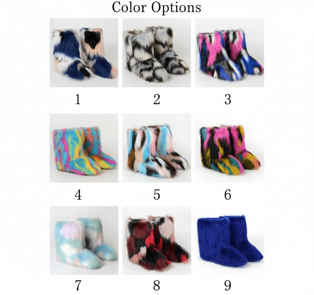 Shibuya Kids’ Winter Snow Boots – Plush Lined, Non-Slip, Stylish Mid-Tube Warmth for Boys & Girls