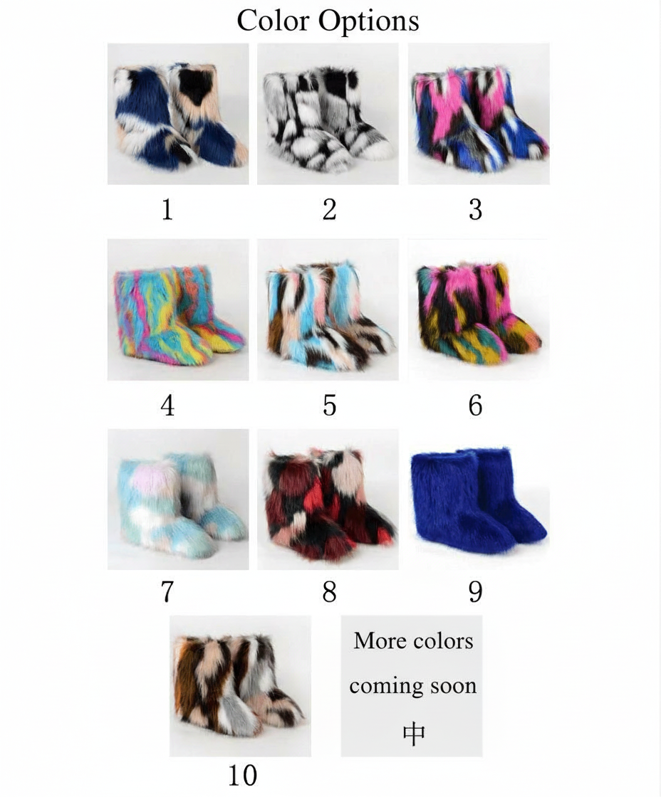 Shibuya Kids’ Winter Snow Boots – Plush Lined, Non-Slip, Stylish Mid-Tube Warmth for Boys & Girls