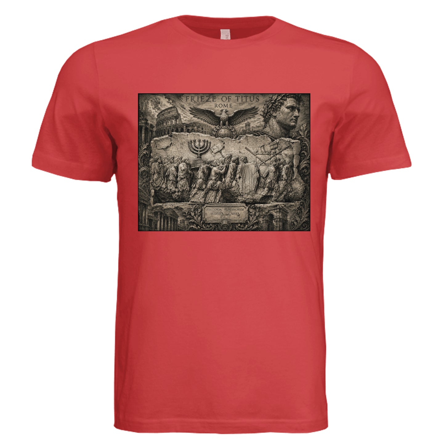 SOLID RED TRIBLN - 3413C - FRONT