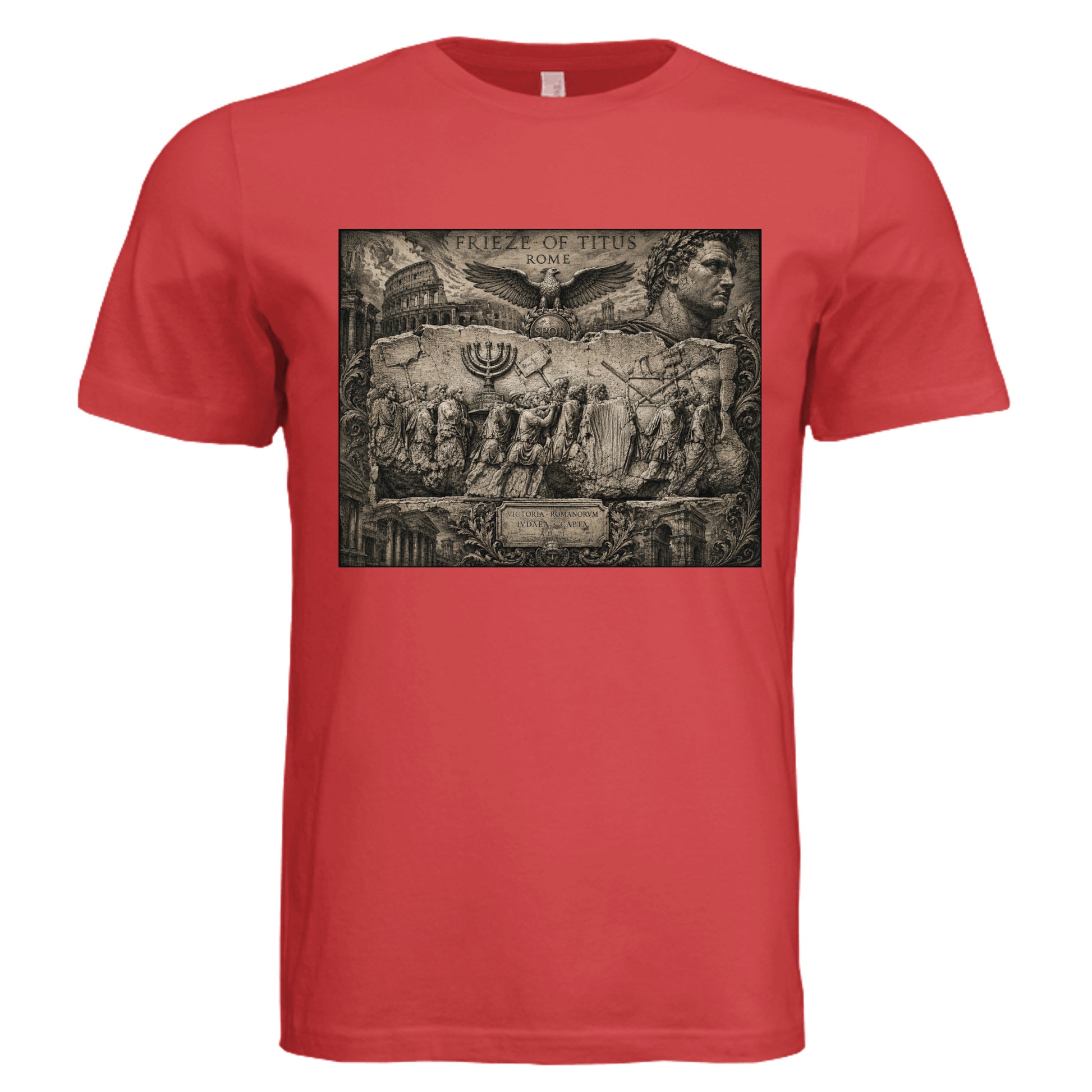 SOLID RED TRIBLN - 3413C - FRONT