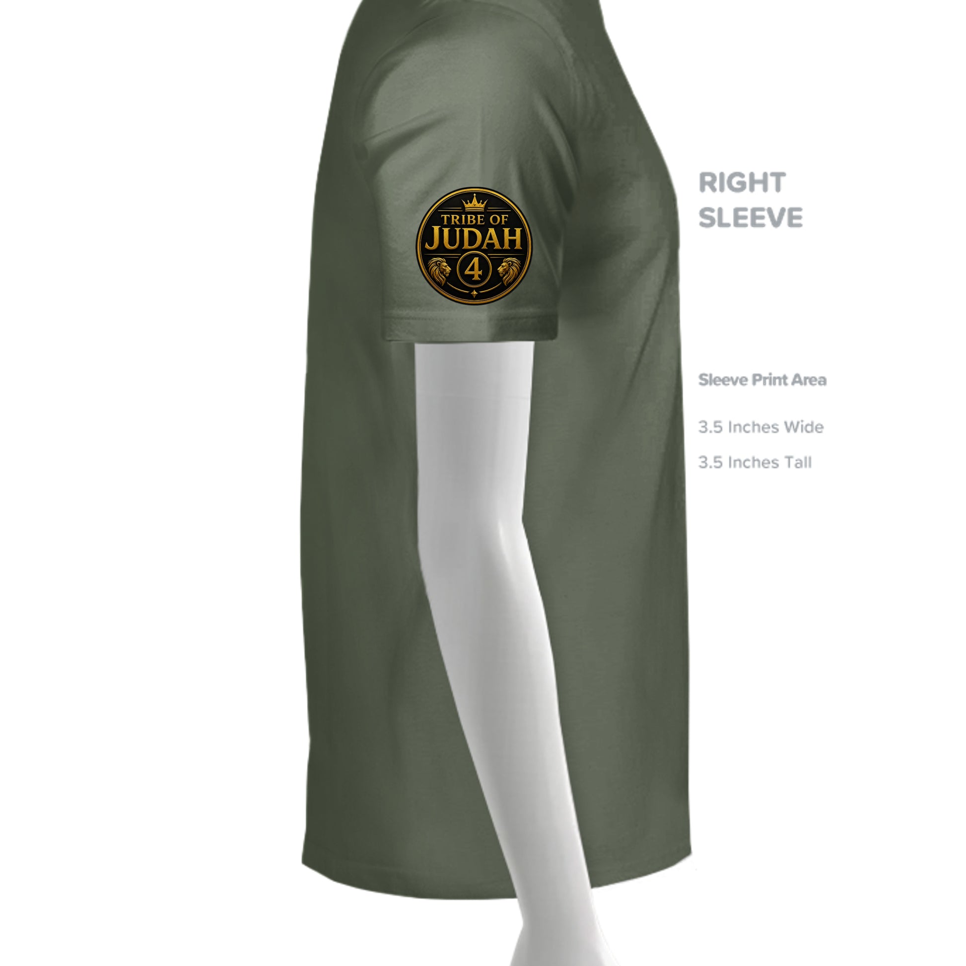 MILITARY GREEN - G200 - SLEEVE_RIGHT
