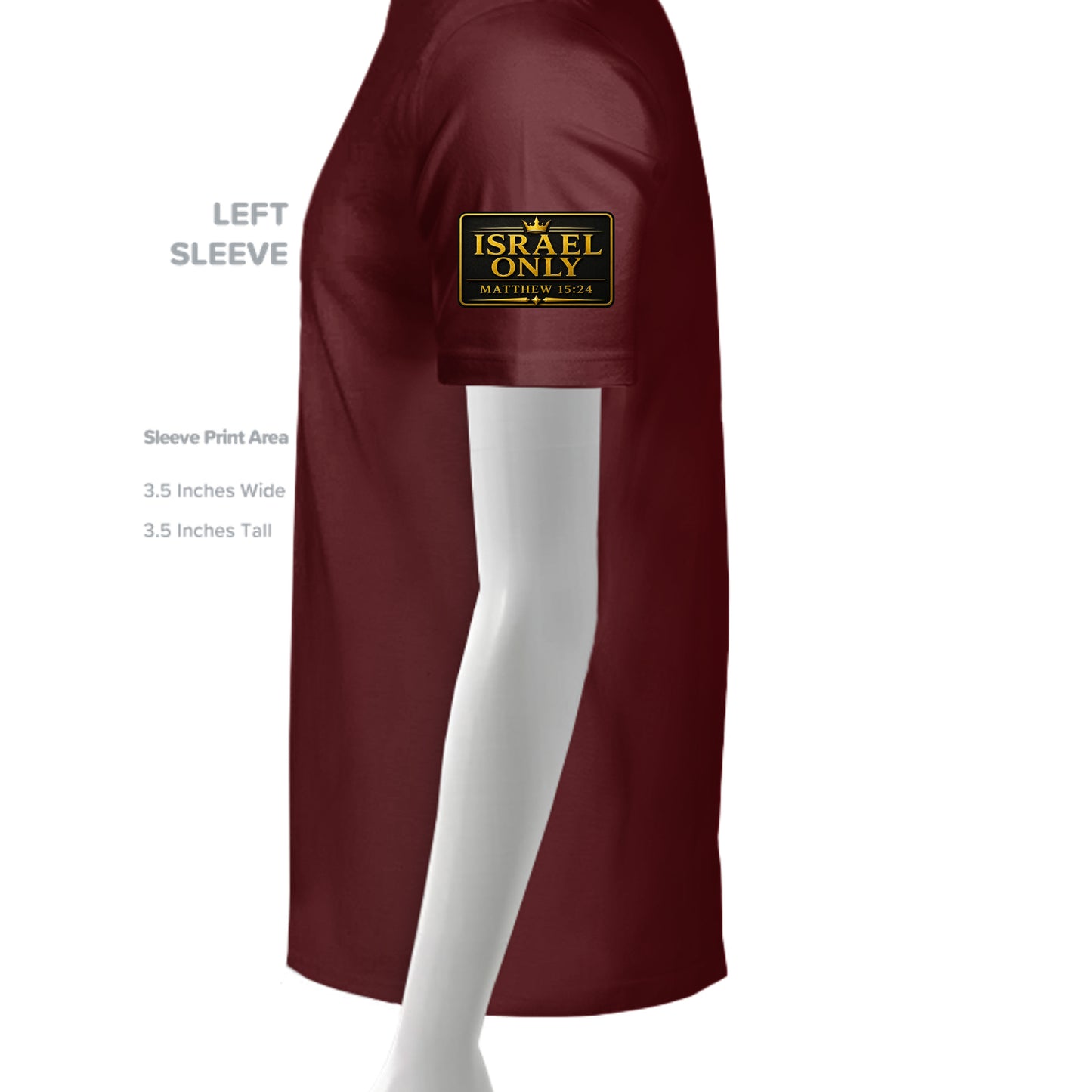 MAROON - G200 - SLEEVE_LEFT