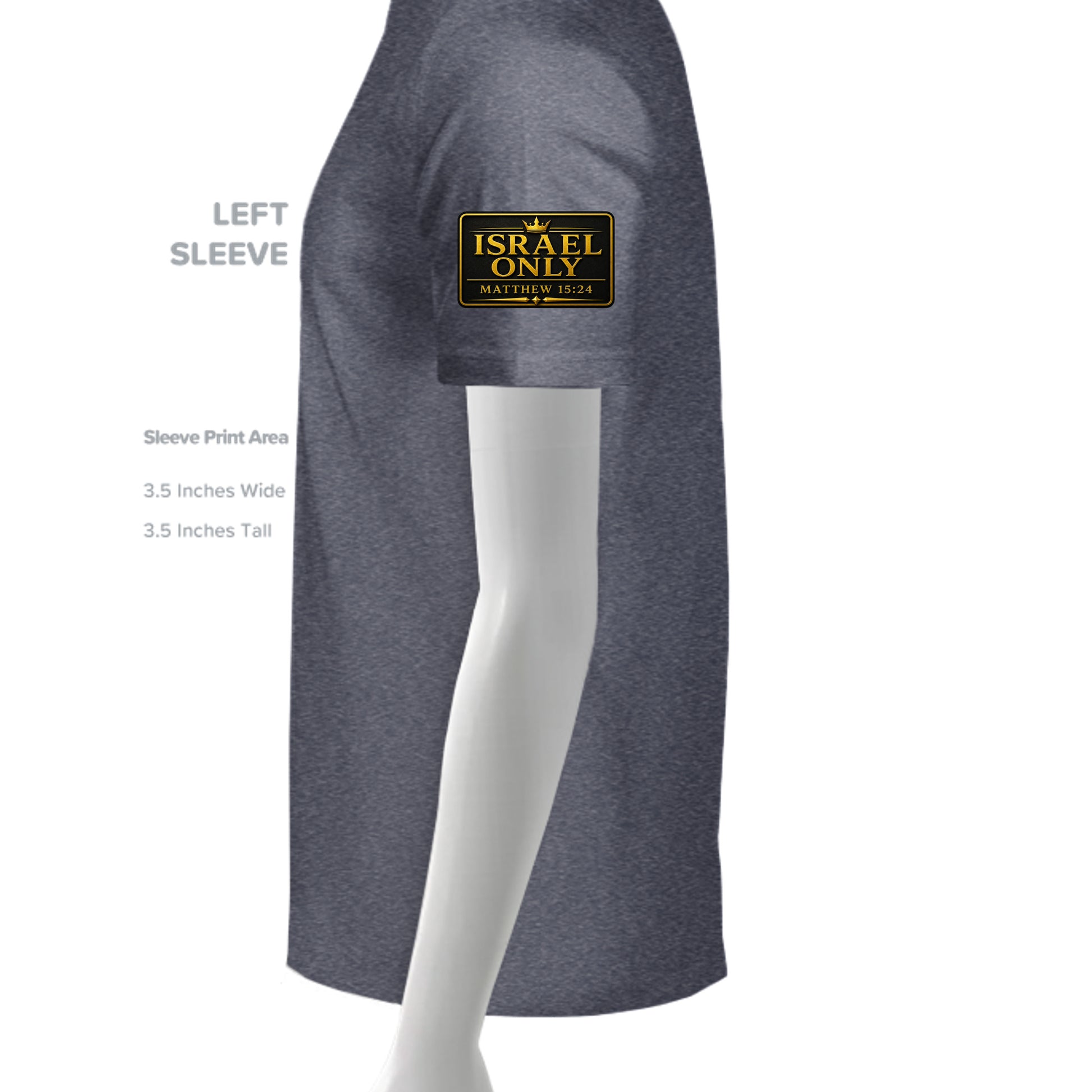 HEATHER NAVY - G200 - SLEEVE_LEFT