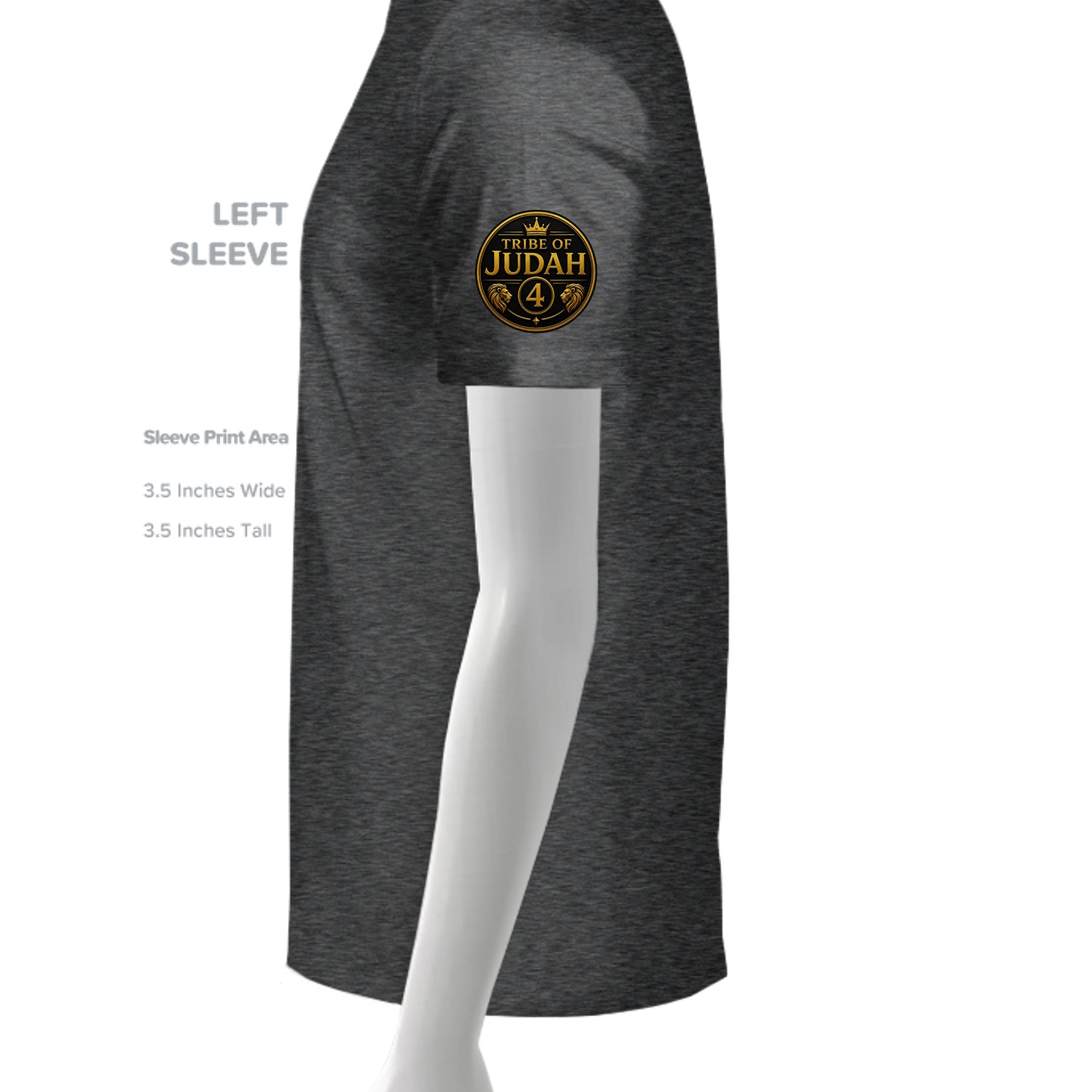 DARK HEATHER - G200 - SLEEVE_LEFT