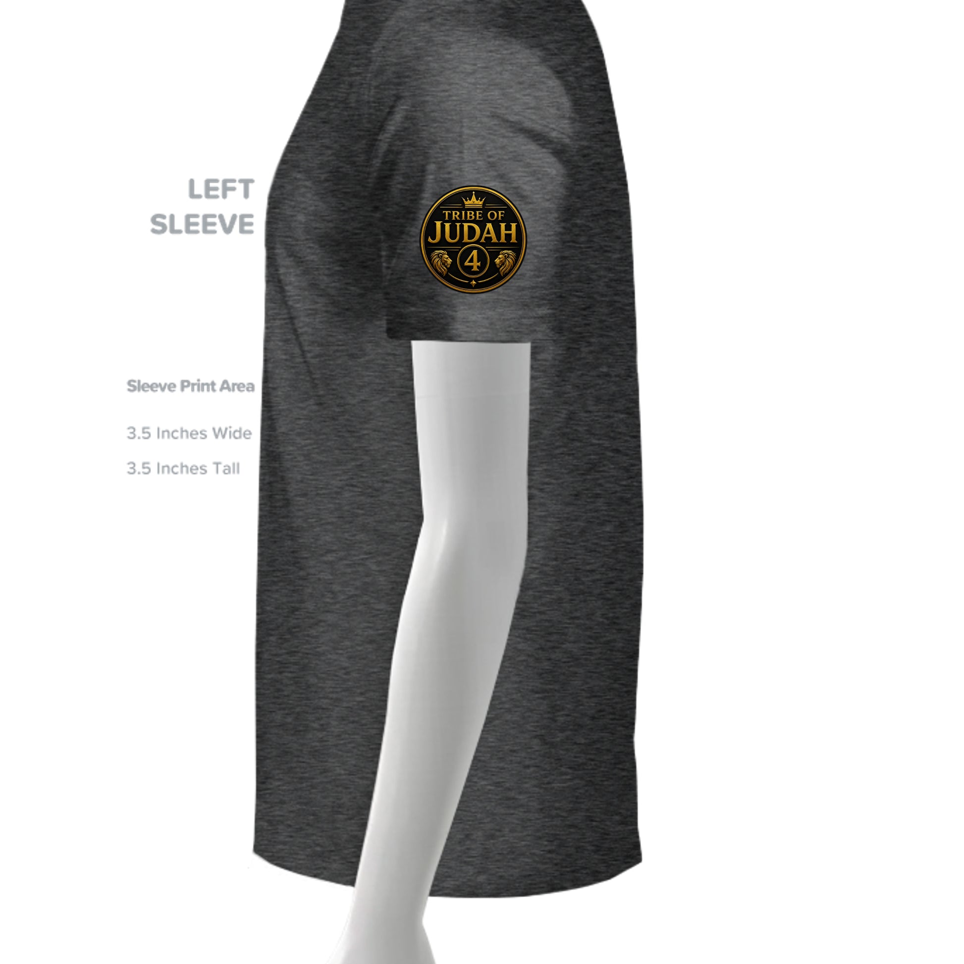 DARK HEATHER - G200 - SLEEVE_LEFT