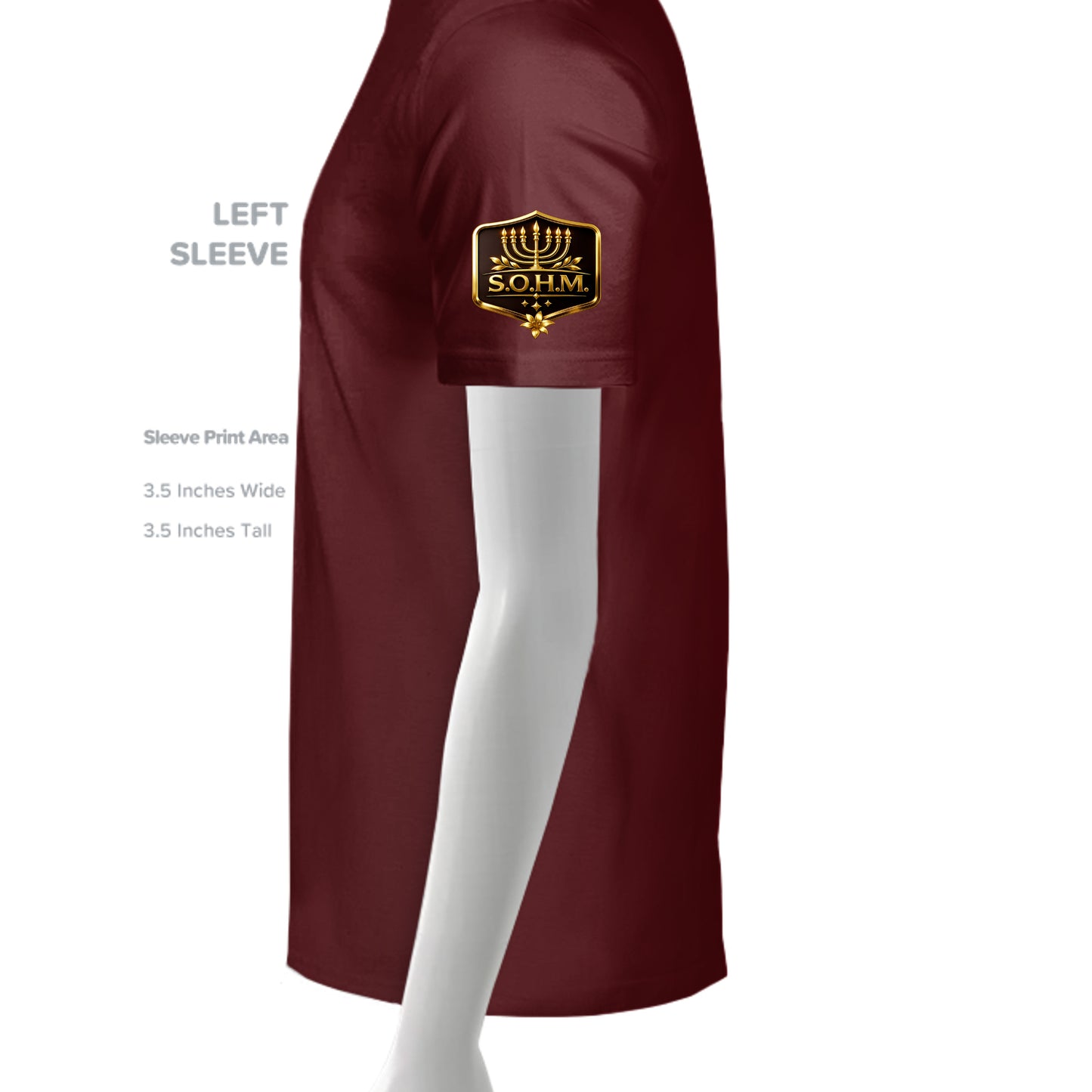 MAROON - G200 - SLEEVE_LEFT