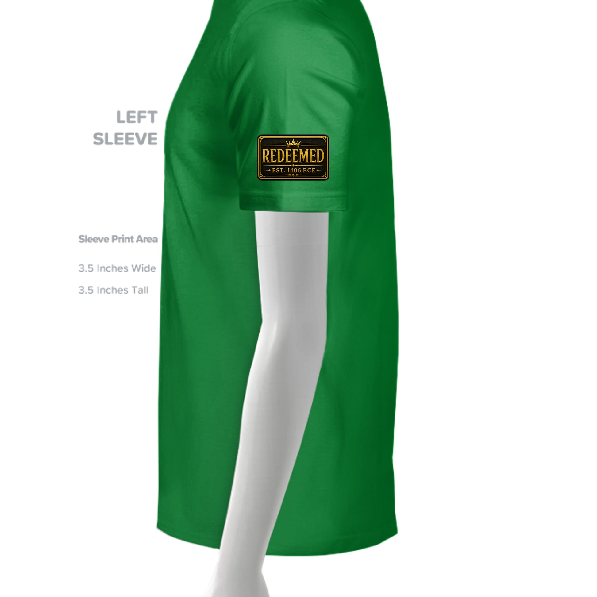 IRISH GREEN - G200 - SLEEVE_LEFT
