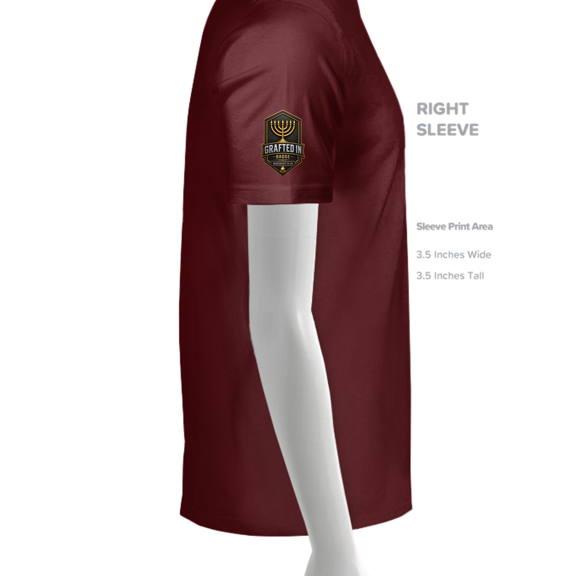 MAROON - G200 - SLEEVE_RIGHT
