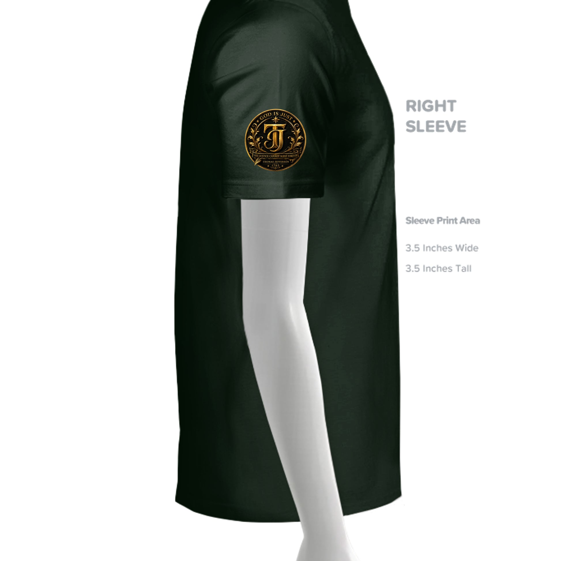 FOREST GREEN - G200 - SLEEVE_RIGHT