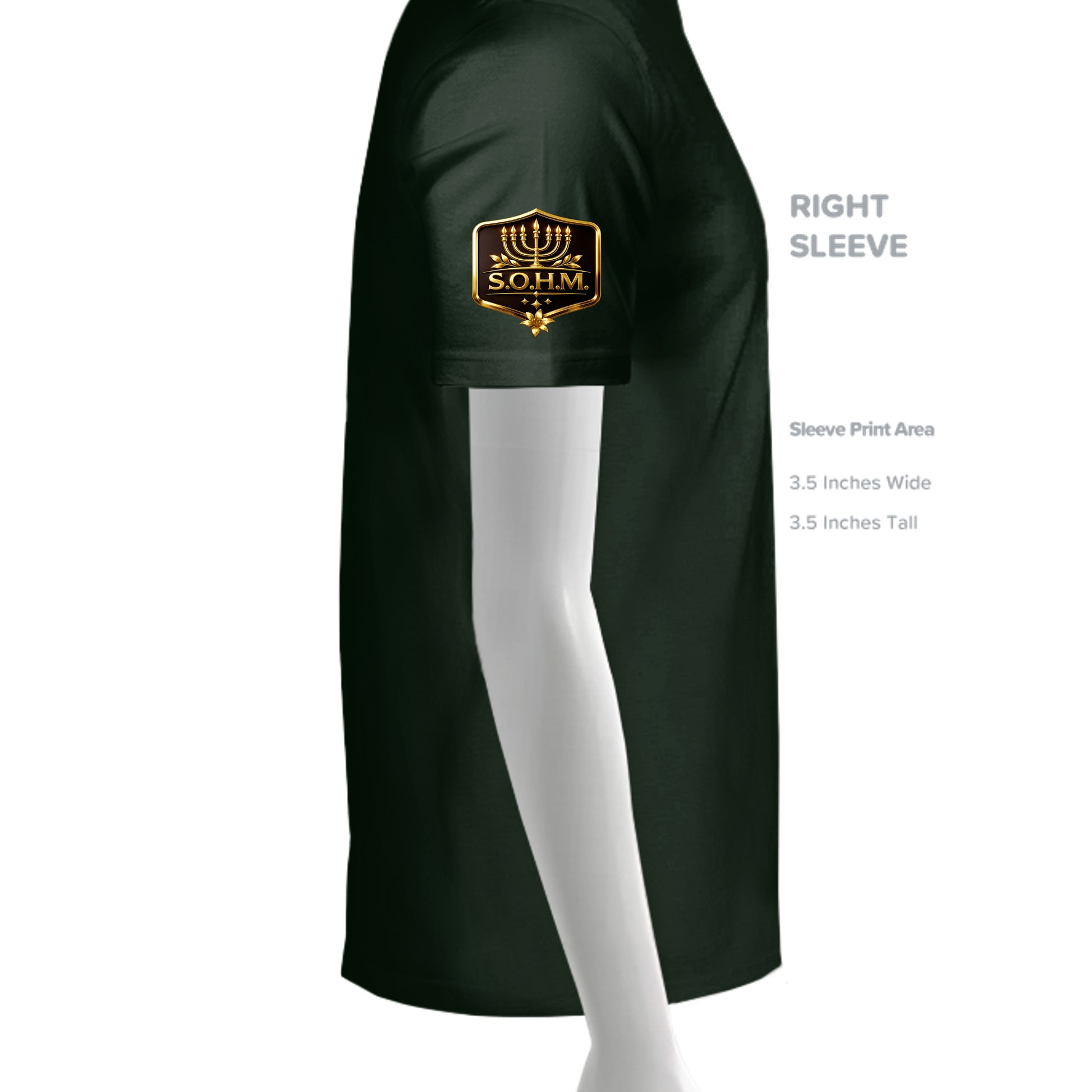 FOREST GREEN - G200 - SLEEVE_RIGHT