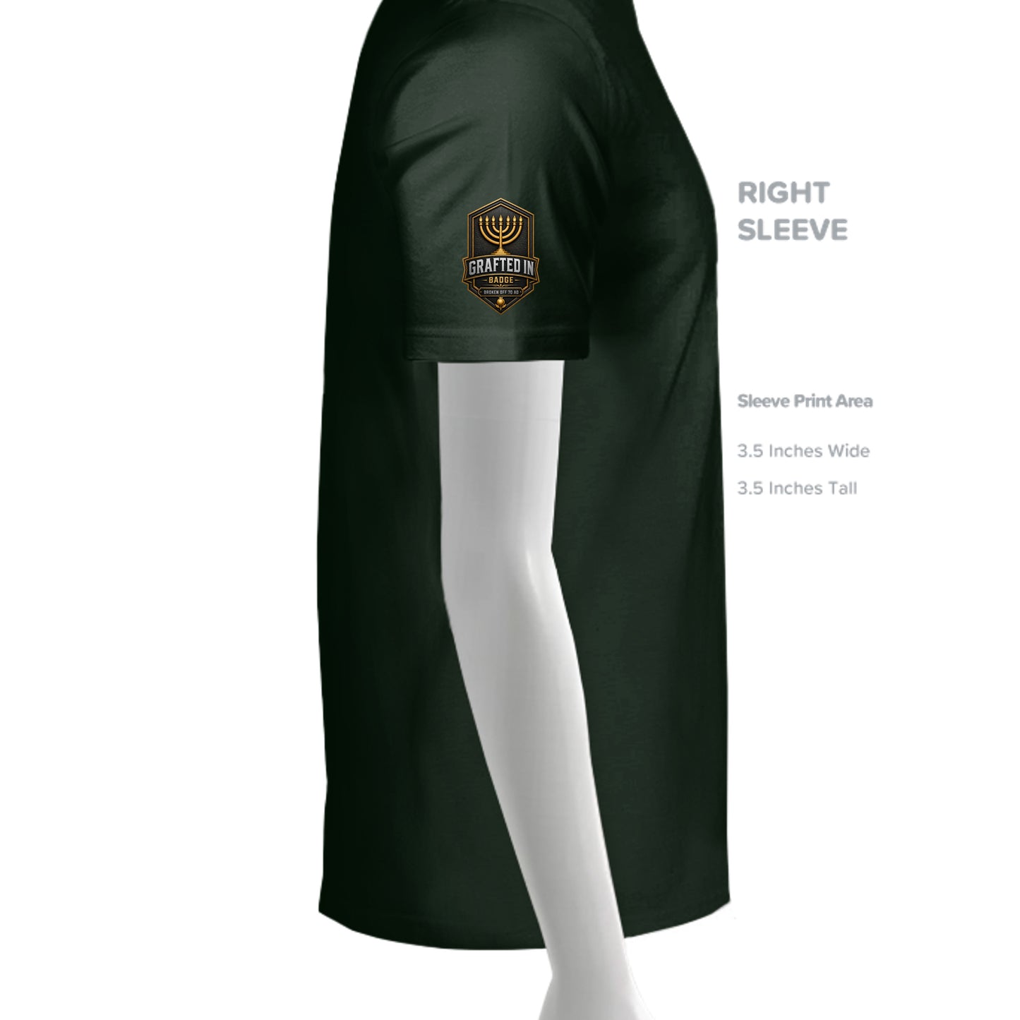 FOREST GREEN - G200 - SLEEVE_RIGHT