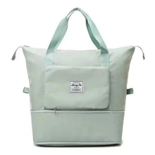 4348 WC VIP Luggage Bag Light Green Foldable Travel Bag