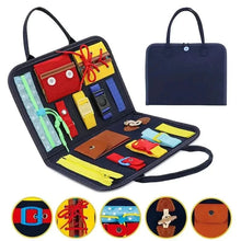 4348 WC VIP Baby & Child Navy Toddler Sensory Board