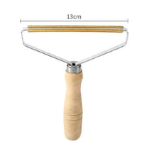 4348 WC VIP Animal & Pets Wood Portable Lint  Pet Hair Remover Brush