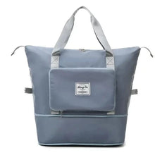 4348 WC VIP Luggage Bag Light Blue Foldable Travel Bag